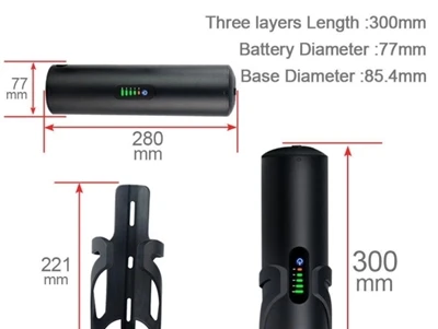 Rack traseiro e garrafa-Bateria estilo Ebike no atacado: principais recomenda...